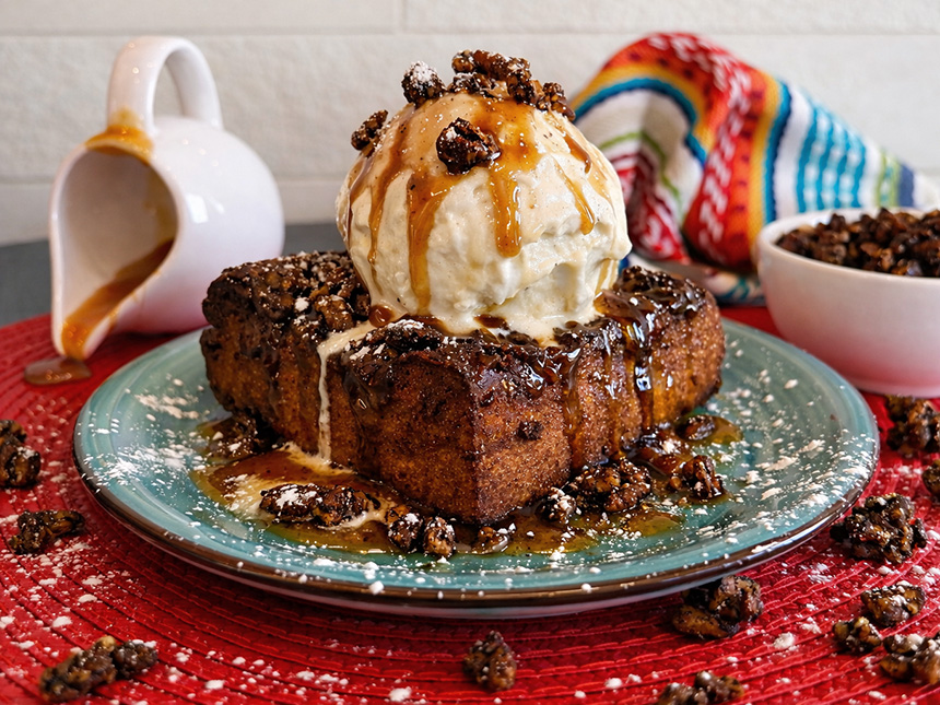 Fried Bread Pudding