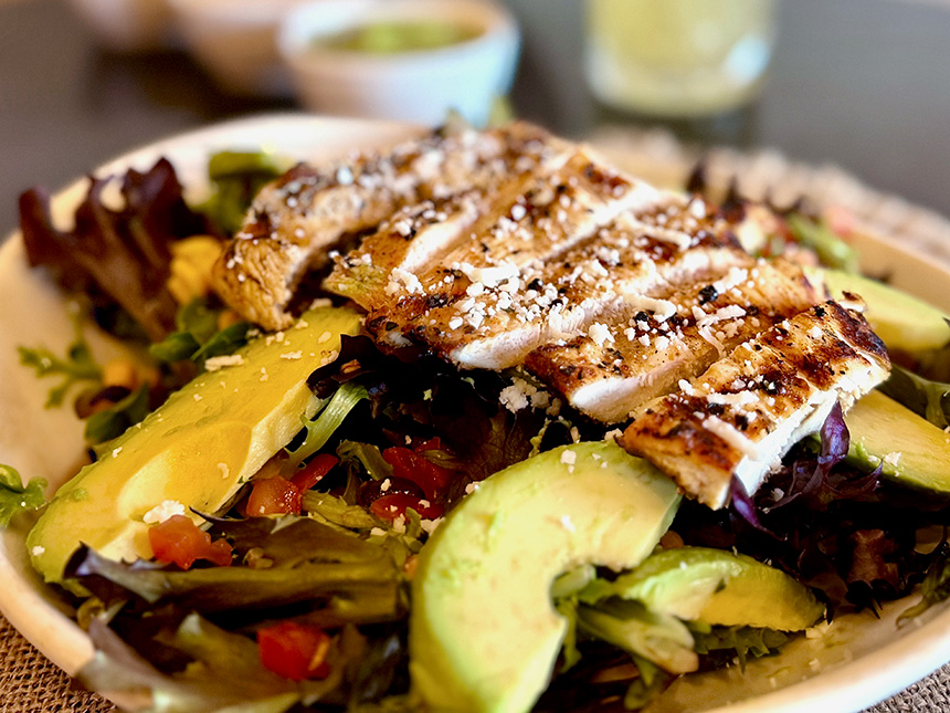 fajita avocado salad