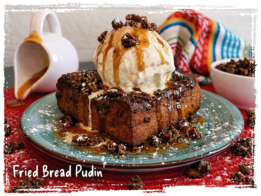 Fried Bread Pudin'