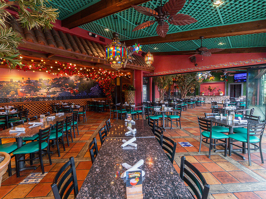 Covered Patio Seating