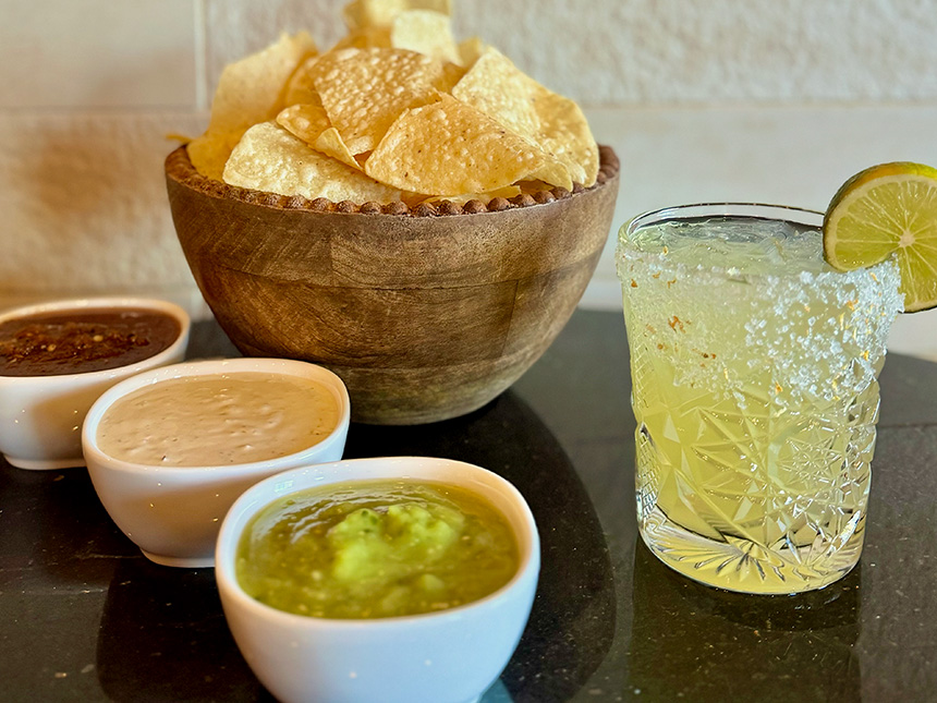 Chips & Dips with Margarita